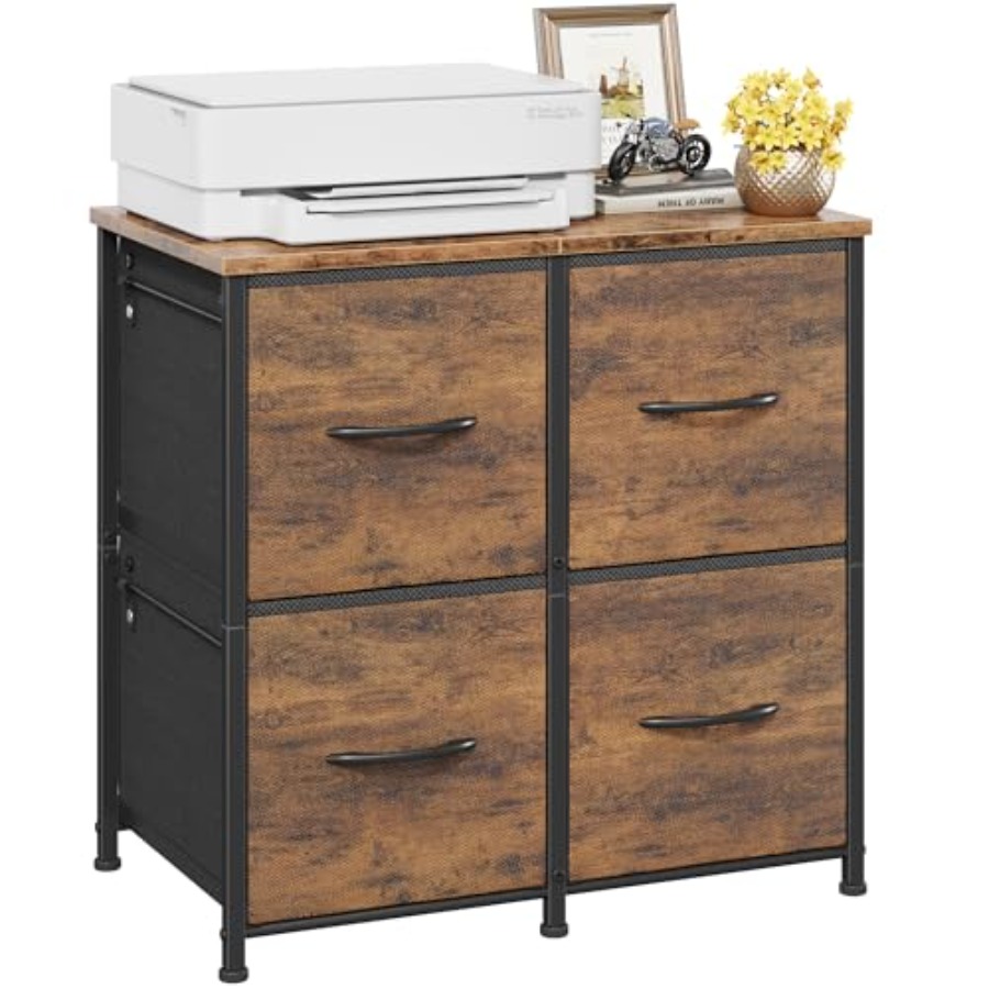 Commercial Printing File - 4 Drawer Lateral File Cabinet Mobile