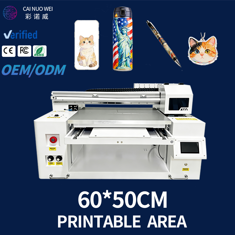 Commercial Printing Business - Commercial UV 6050 Flatbed inkjet Cylinder