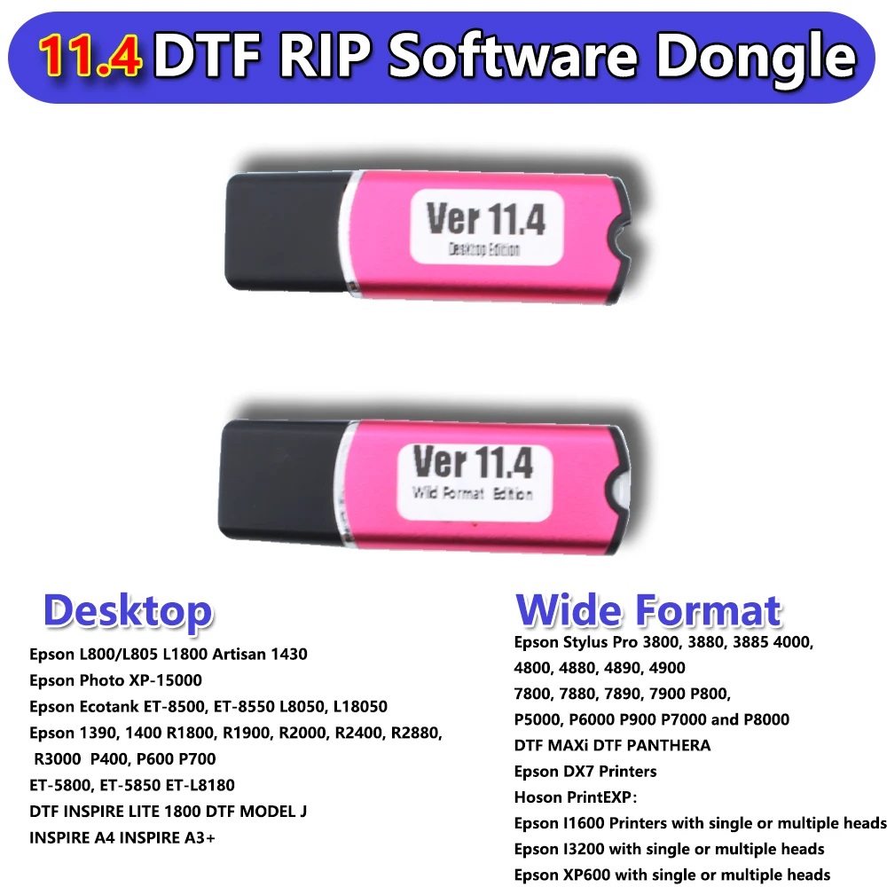 Dtf Powder Shaker - 11.4 DTF RIP Software USB Dongle