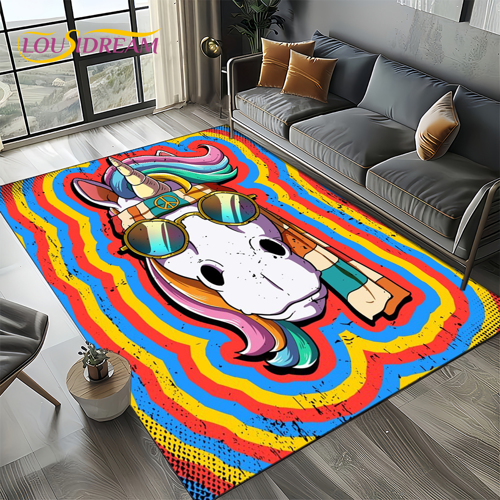 Commercial Printing For Sale - Unicorn Cartoon Cute 3D Dream Girl