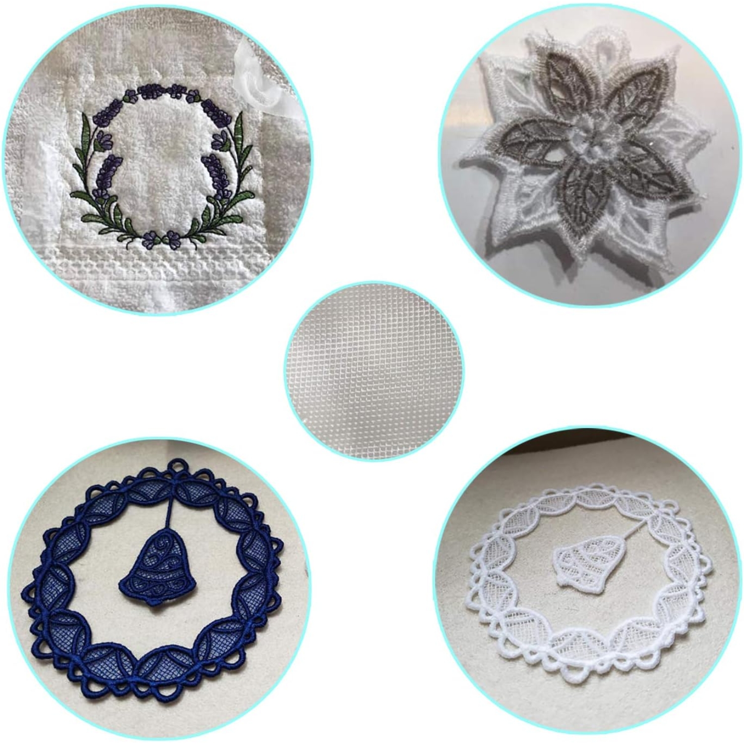 Simthread Non Woven Water Solu - огляд і ціна Embroidery Stabilizer Backing