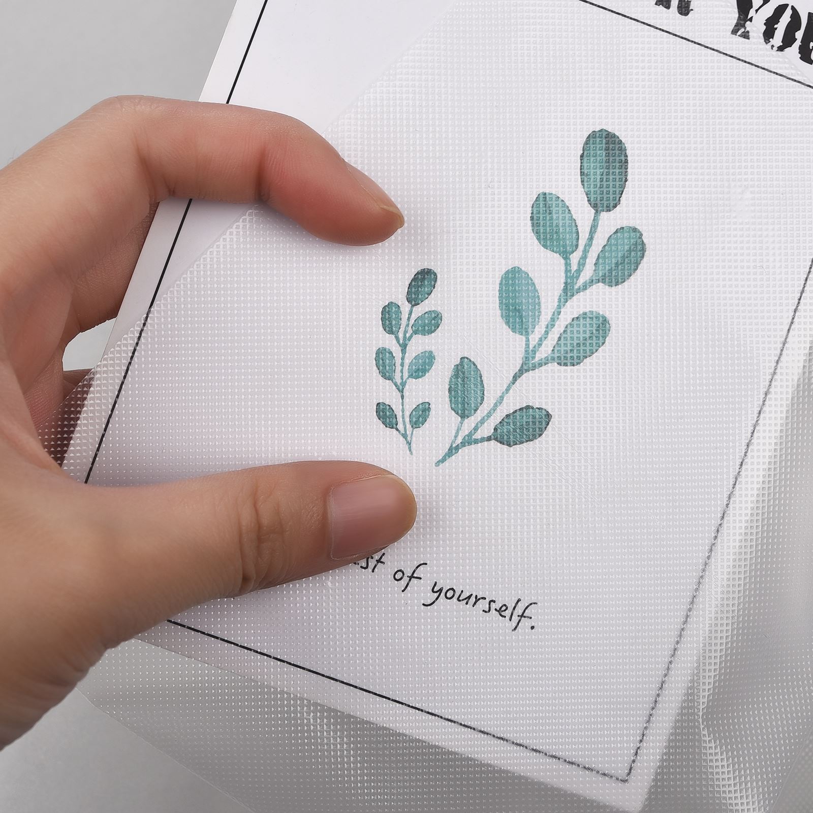 4pcs Water Soluble Embroidery  - огляд і ціна Embroidery Stabilizer Backing