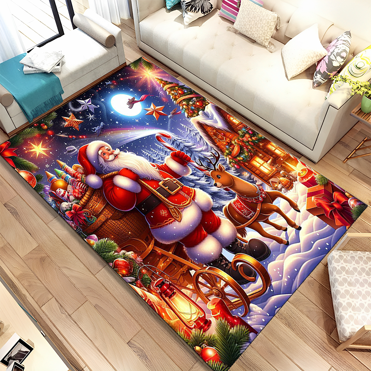 Cute Santa Claus Merry Christm - огляд і ціна Commercial Printing For Sale