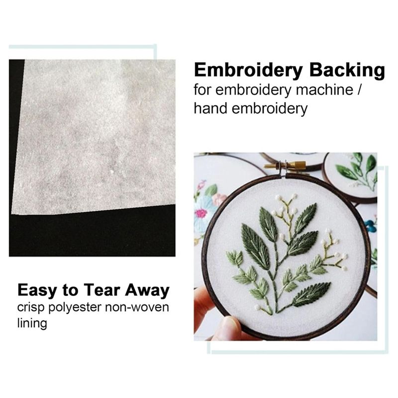 ABKJ-Tear Away Stabilizer For  - огляд і ціна Embroidery Stabilizer Backing