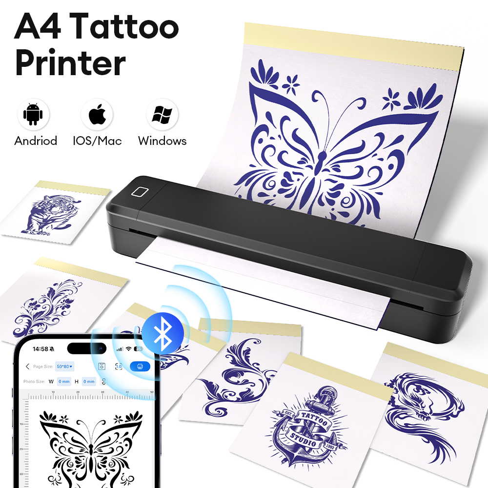 Marklife A4 Thermal Tattoo Wir - огляд і ціна Commercial Printing Business