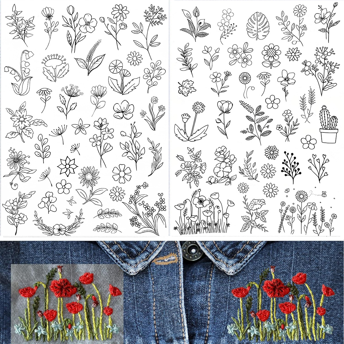 72Pcs Water Soluble Stabilizer - огляд і ціна Embroidery Stabilizer Backing