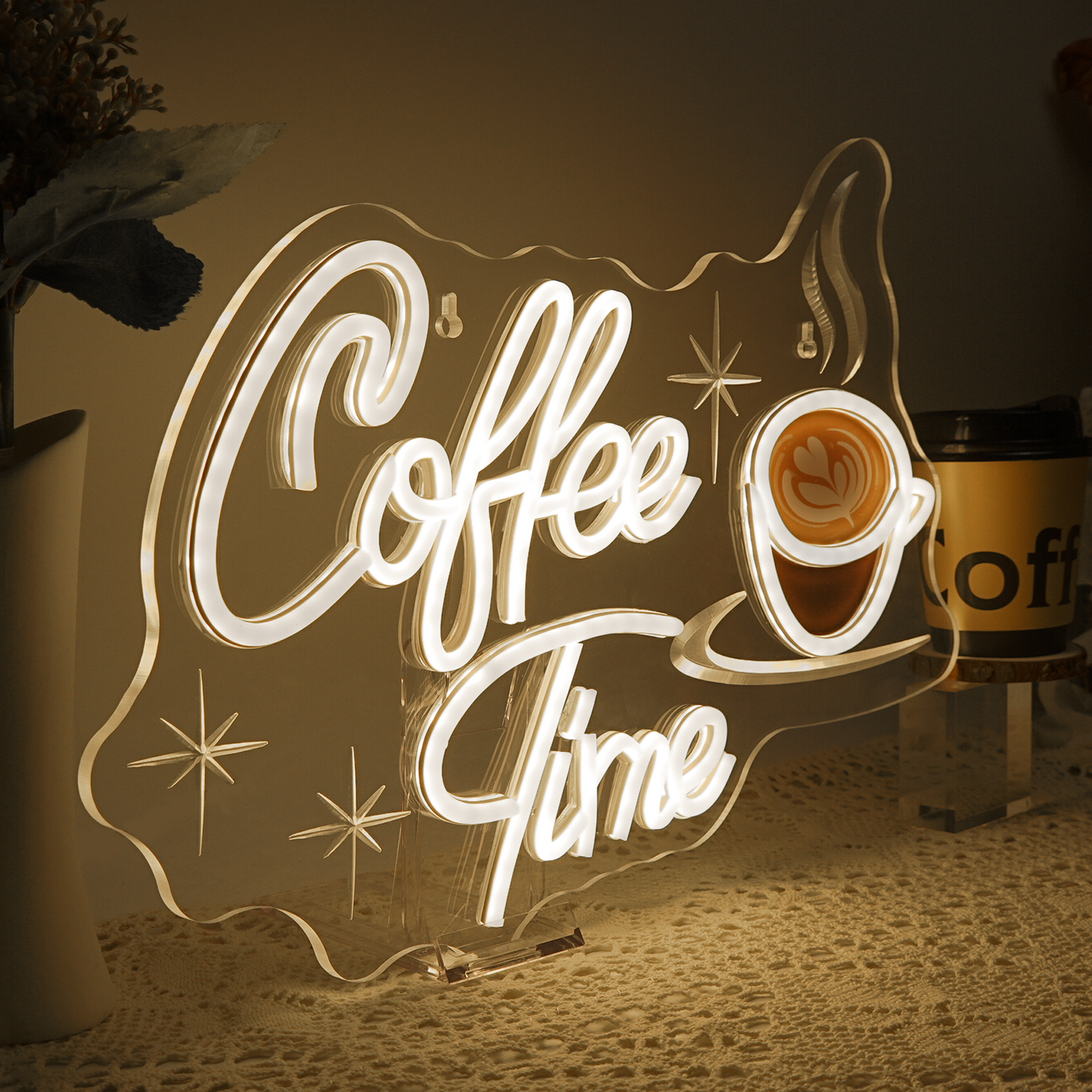Coffee Time Neon Sign UV Print - огляд і ціна Commercial Printing Business