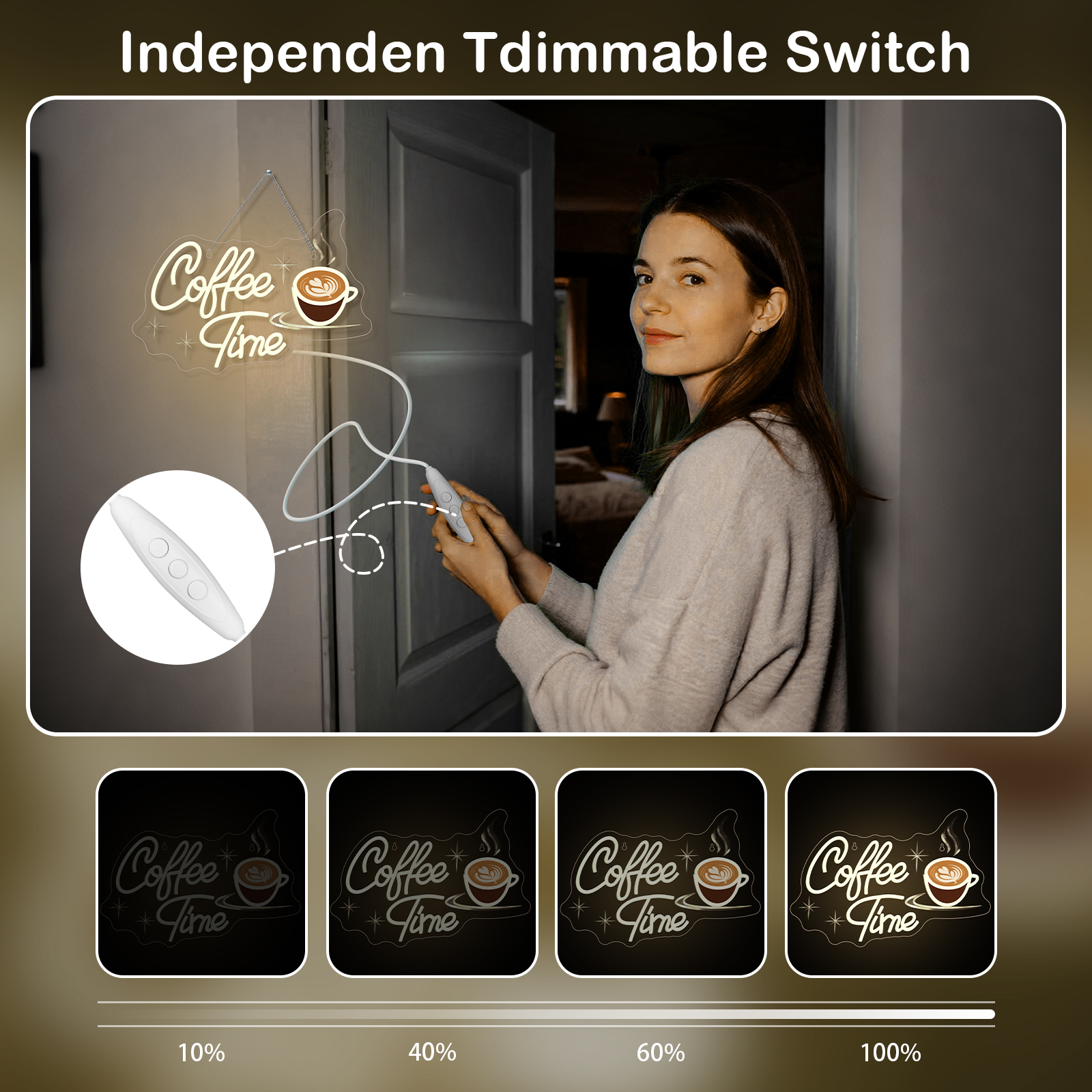 Coffee Time Neon Sign UV Print - огляд і ціна Commercial Printing Business