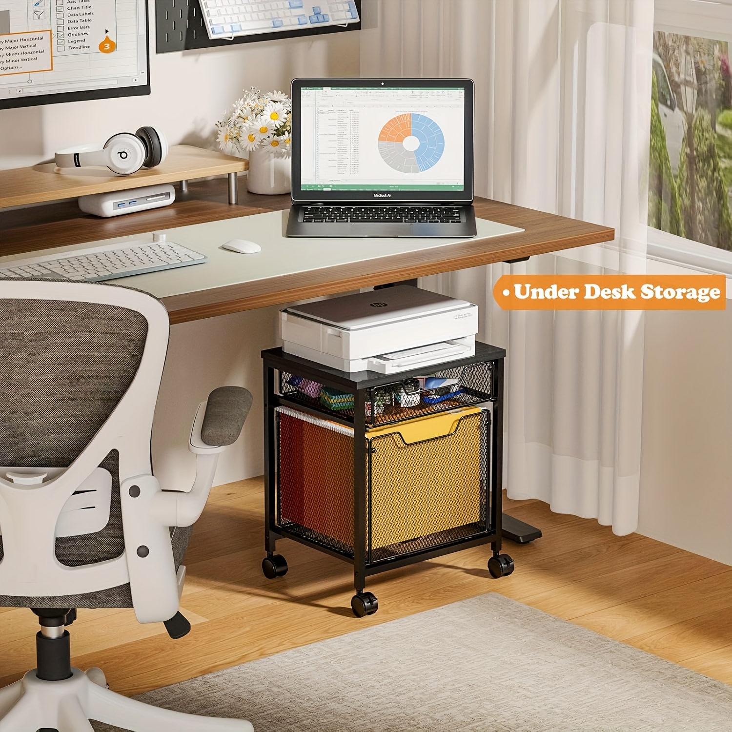 Rolling file cabinet cart, pri - огляд і ціна Commercial Printer