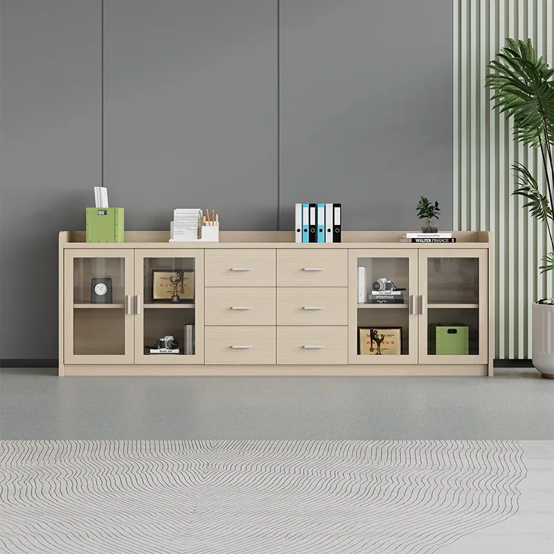 Wood File Cabinet with Door Of - огляд і ціна Commercial Printer
