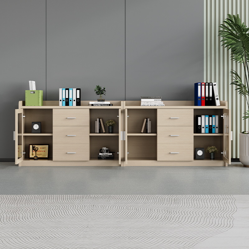 Wood File Cabinet with Door Of - огляд і ціна Commercial Printer