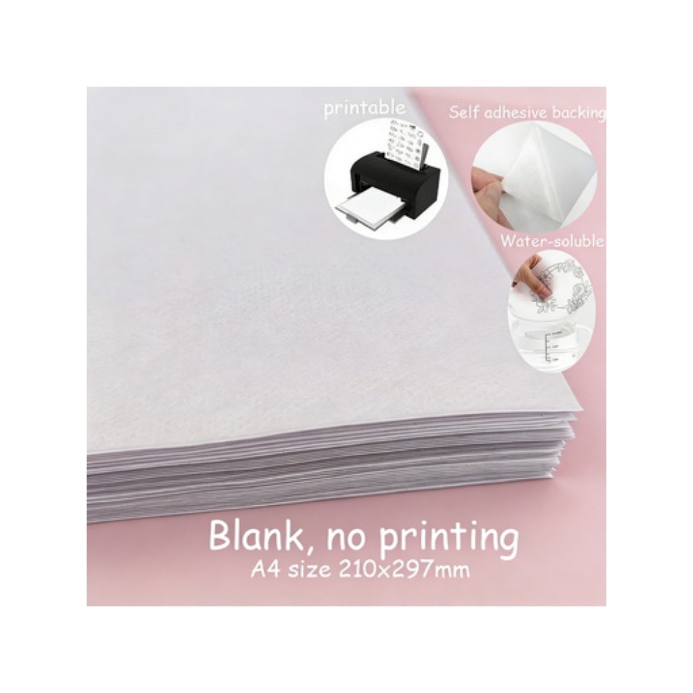 5 sheets A4 Custom Printing Pr - огляд і ціна Embroidery Stabilizer Backing