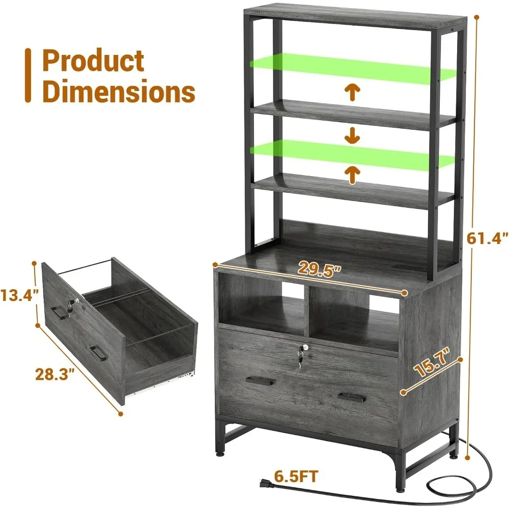 file cabinet with charging sta - огляд і ціна Commercial Printer