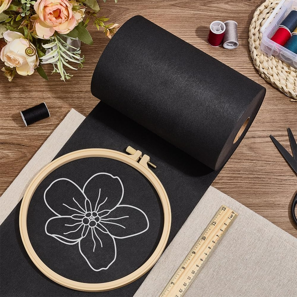 Black Cut Away Embroidery Stab - огляд і ціна Embroidery Stabilizer Backing