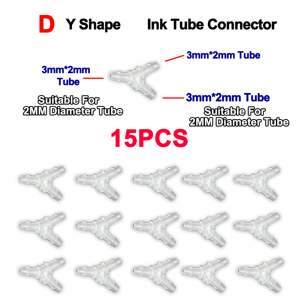 15pcs Eco solvent Straight / Y - огляд і ціна Dtf Powder Shaker