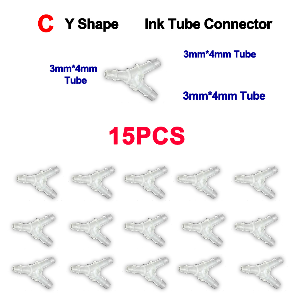 15pcs Eco solvent Straight / Y - огляд і ціна Dtf Powder Shaker