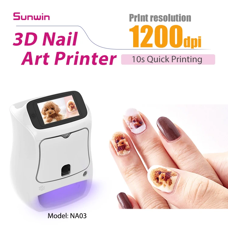 Automatic AI 3D Nail Art Print - огляд і ціна Commercial Printer