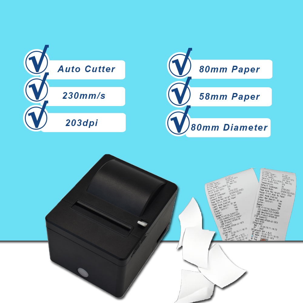 Wireless Bluetooth Thermal Rec - огляд і ціна Commercial Printing Business