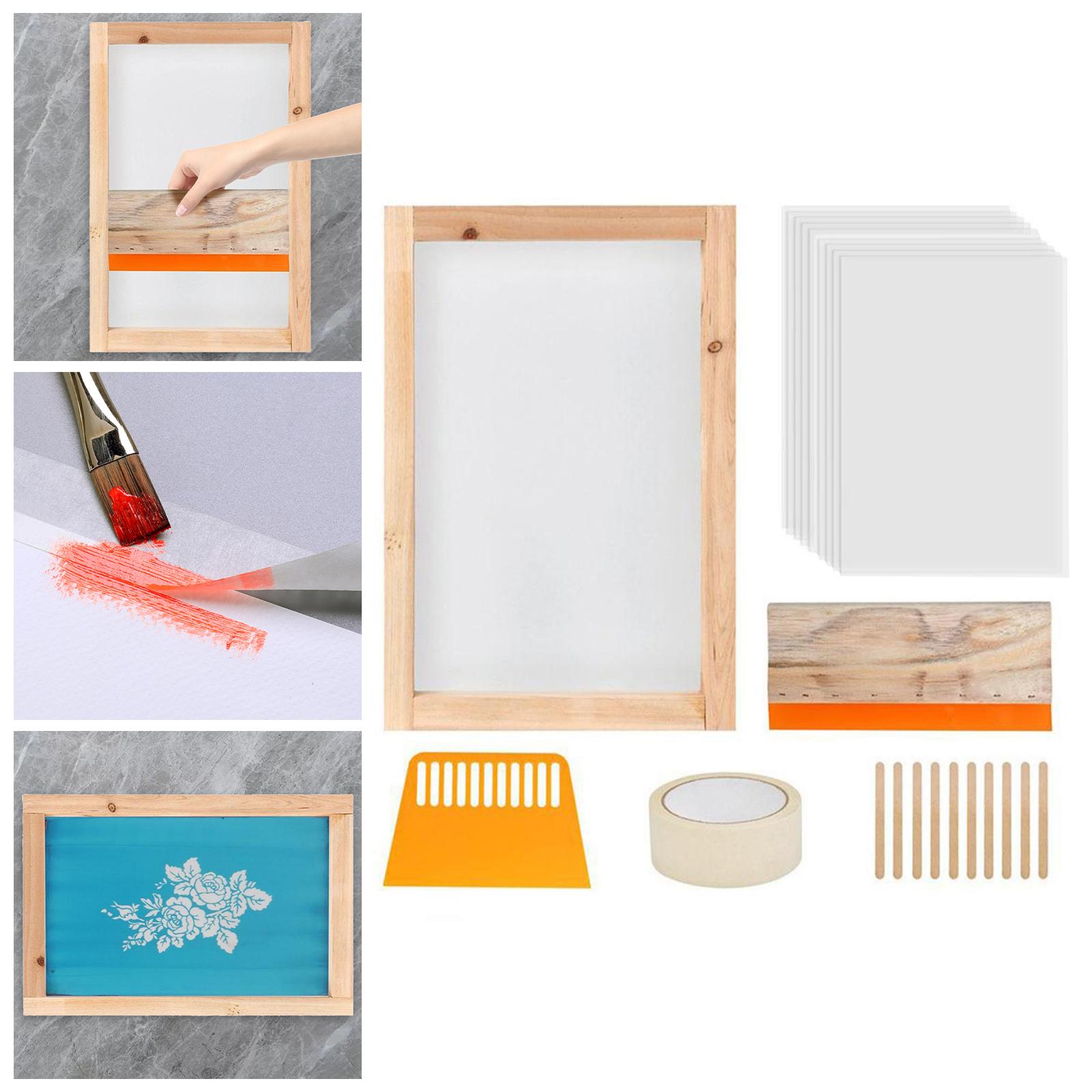 24Pcs Screen Printing Starter  - огляд і ціна Screen Printing Frame Mesh