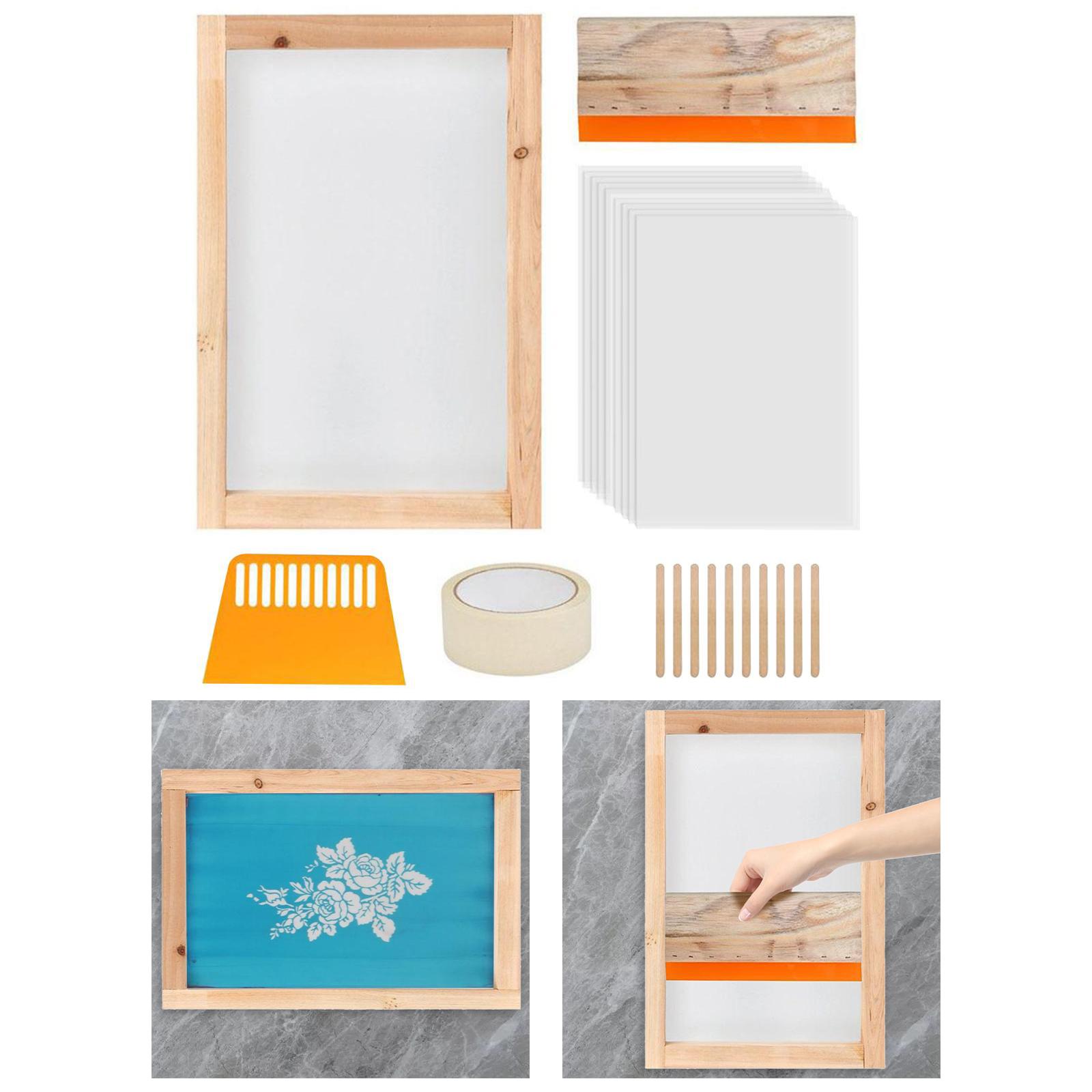 24Pcs Screen Printing Starter  - огляд і ціна Screen Printing Frame Mesh