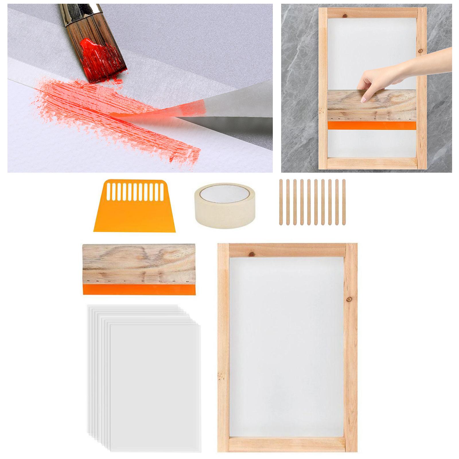 24Pcs Screen Printing Starter  - огляд і ціна Screen Printing Frame Mesh