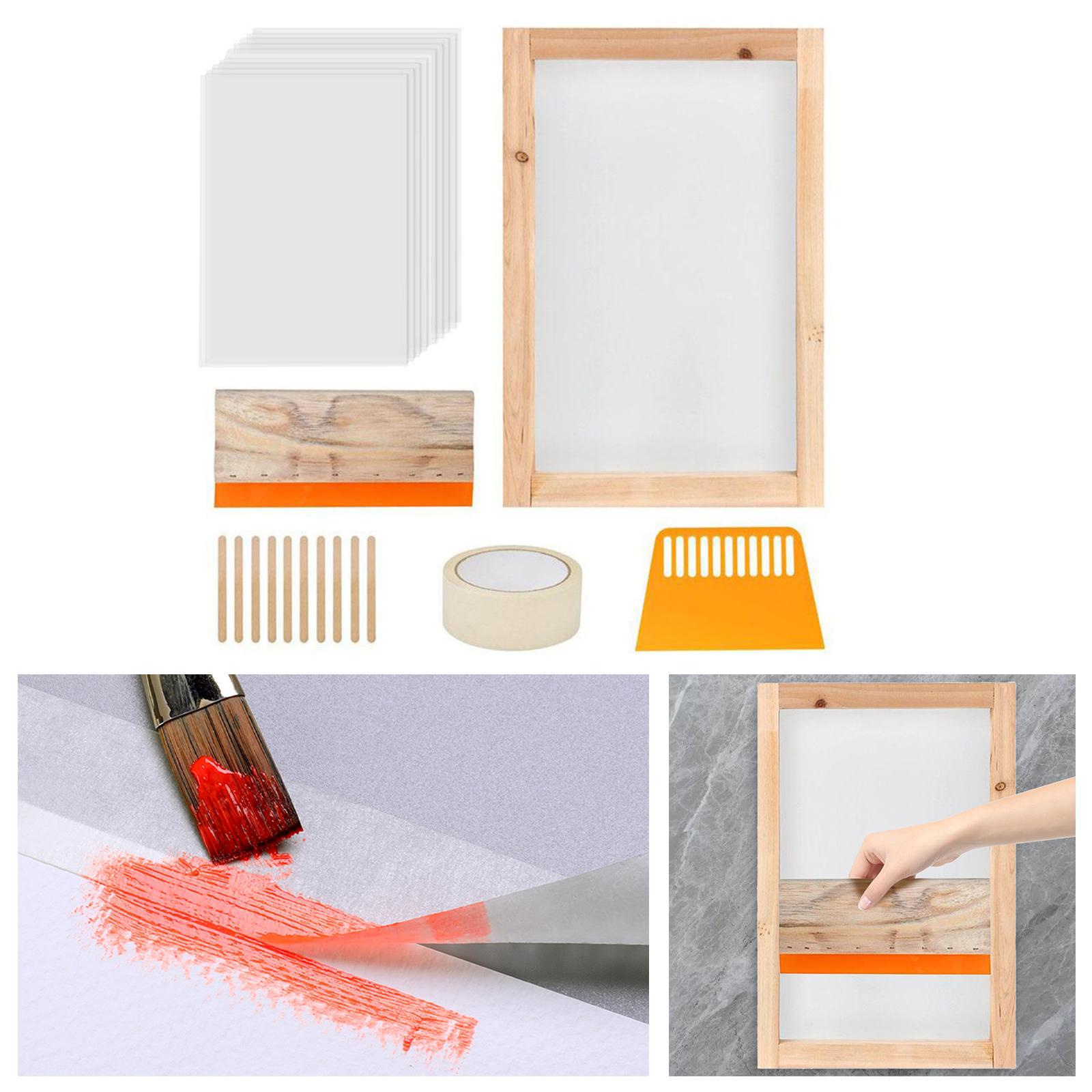 24Pcs Screen Printing Starter  - огляд і ціна Screen Printing Frame Mesh